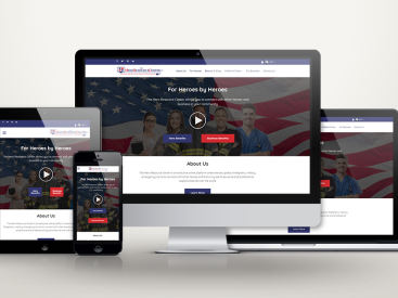 The Hero Resource Center - Website Design