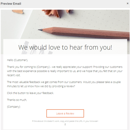Review Email Template2