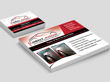 Dent Pro-Postcard & Business Card Design