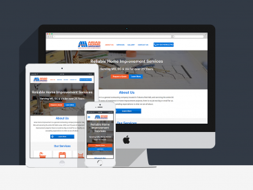 Arias Home Improvement  - Website Design