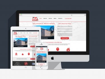 DGA Construction - Website Design