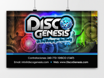 Disco Genesis- Poster Design
