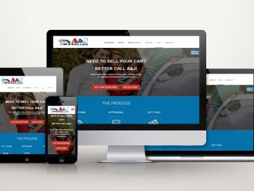A&J Buys Cars - Website Design