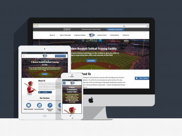 Top Prospects Training Facility - Website Design