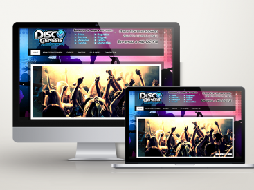 Disco Genesis - Website Design