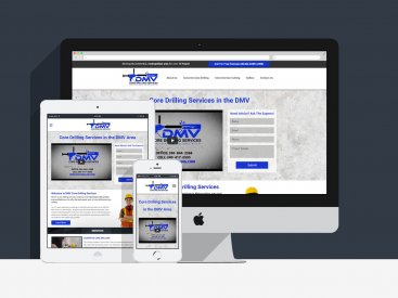 DMV Concrete Drilling - Website Design