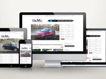 A&J Sells Cars - Website Design